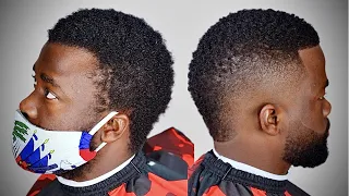 How to Cut a MOHAWK BURST FADE MOHAWK Haircut and Beard Tutorial Haircuts for Black Men