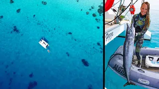 Living the Lady Musgrave Island Life -Spearfishing Wahoo (Sailing Popao) Ep.40