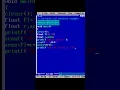 Example of variable and constant in C