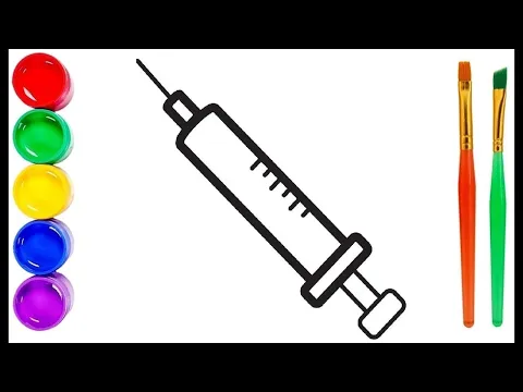Download MP3 Syringe drawing for children