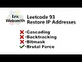 Leetcode 93 Restore IP Addresses Javascript