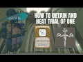 How To Unlock And Beat Trial Of One In Deepwoken