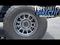 Jeep Wrangler JL on a set of Method 703 17x9 - 12 Offset 5x127 titanium part