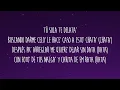 Alvaro Diaz, Rauw Alejandro - BYAK (Letra/Lyrics)