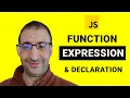 24 - Function Declaration and Function Expression in JavaScript