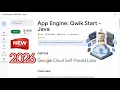 App Engine Qwik Start - Java GSP068