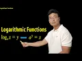 Lesson 1 Logarithms Basics and Properties of Logs