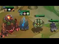 Red Buff Golem scales with Max HP on hit so I gave him 6 Brawler It was insane