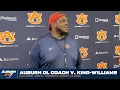 Auburn D-Line Coach Vontrell King-Williams - Fall Camp 2026 Day 8