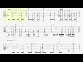 Edan Lui 呂爵安 - Elevator [結他獨奏譜] Guitar TAB (Fingerstyle solo)