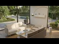 Maison Solenne Italian-Inspired Luxury Villa flos molteniC olta