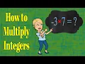 How to Multiply Integers - The 2 Rules for Success 7 NS A 2