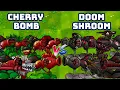 Download Lagu PvZ1 Fusion2.8 Challengesss!!! Family Cherry Bomb Vs Family Doom Shroom | Who Will Win???