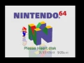 Nintendo 64 DD Startup USA Version