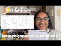 91 How to convert CGPA in Scholaro Application GKS applicants
