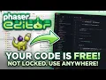 CODE YOU ACTUALLY OWN Phaser Editor v5 Scene Editor for Phaser