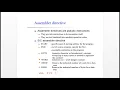 10 System software VTU tutorial what is assembler directives and Few of SIC ass