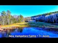 New Hampshire Farms On 8 Acres Pond NH Real Estate Garage Living Vacation Spots OHLs