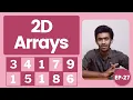 2-D Arrays C-Programming Ep - 26 Tamil code io