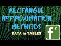 5 1 Rectangular Approximation of Area under Tabular Data Part 2 of 2