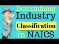 Determining Industry Classification of the Establishment Class Codes