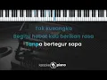 Tak Bisa Bilang - Awdella (KARAOKE PIANO)