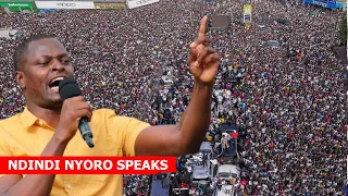 LIVE! NDINDI NYORO STORMS NYANDARUA COUNTY TO DESTROY RUTO AFTER BEING ENDORSED BY UHURU!