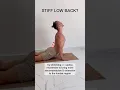 Download Lagu Yoga for stiff low back 🙏🏼 #yogaforbackpainrelief #backpain #backpainrelief #backpainexercises