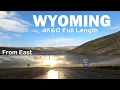 Wyoming Interstate 80 4K60 Full Length of State Detailed Timestamps Westbound