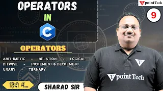 Operators in C Arithmetic Bitwise Unary Binary in C Programming Tutorial Tpoint Tech