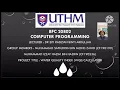 Computer Programming Project Proposal