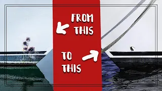 How We Fixed Holes in Our Steel Boat WITHOUT Welding | Chapter 4 Episode 12 | The Wayward Life