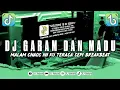 DJ GARAM DAN MADU • MALAM CHAOS INI KU TERASA SEPI BREAKBEAT FULLBASS || TERBARU VIRAL TIKTOK 2025
