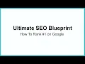 The Ultimate SEO Blueprint Learndrive Online Course Trailer