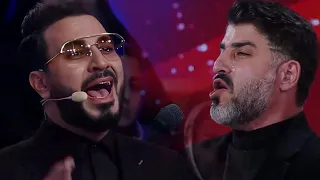 لم يستطع رئيس اللجنة منافسته فوقف شخصيا وسط تلاوته وتحداه متسابق صوته جاف بنغم عتيق 