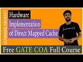 Hardware Implementation of Direct Mapped Cache Lesson 62 Computer Organization Learning Monkey