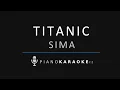 Download Lagu Sima - Titanic | Piano Karaoke Instrumental