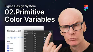 Figma Design System 02 Primitive Color Variables