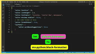 Black Formatter Extension Visual Studio Code