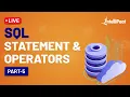 Types of SQL Commands SQL Statements SQL Operators Intellipaat