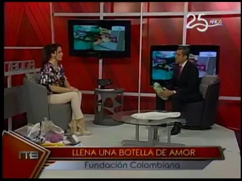 Llena una botella de Amor fundación Colombiana