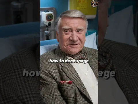 He Came to the Hospital Talking About Decoupage… Then Doctors Found This