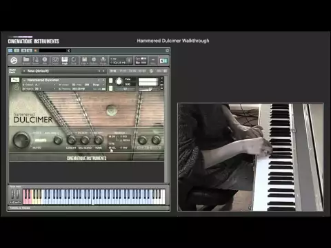 Hammered Dulcimer v2 product video