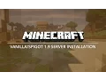 Minecraft Plugin Tutorial - 1 9 Server Installation