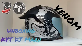 helmet budget tapi cun kyt dj maru edisi venom unboxing