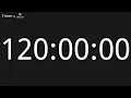 120 Hour Countup Timer