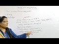 String and String Method JAVA lec-18 javaforbeginners