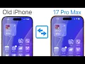 How to Transfer ALL Data from Old iPhone to iPhone 17 17 Pro Best Way