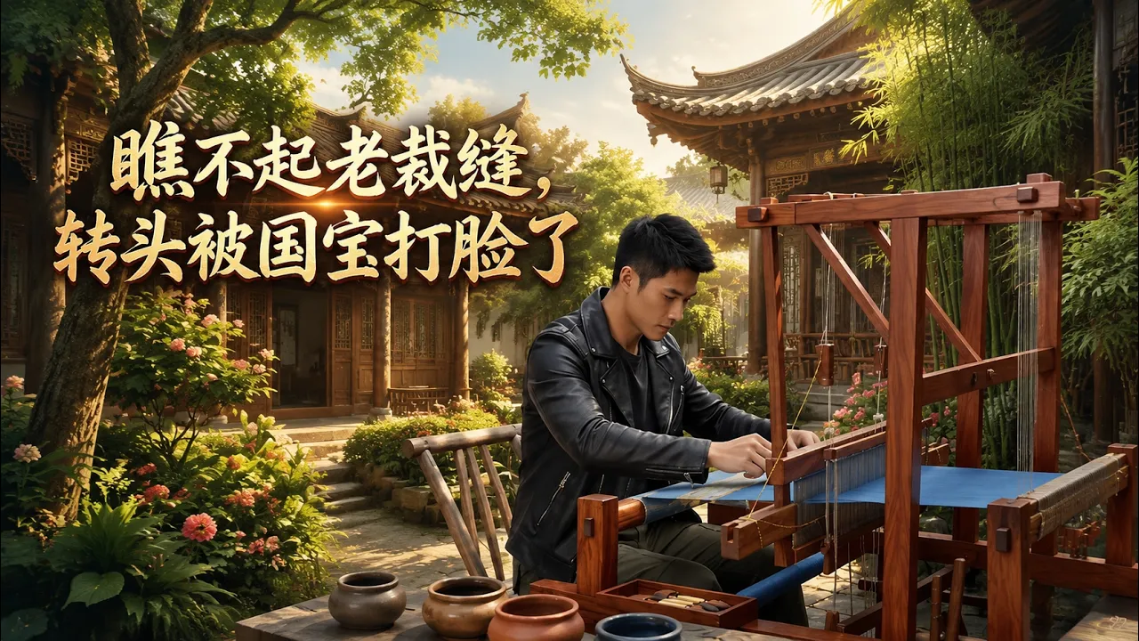 【完结超清】《瞧不起老裁缝,转头被国宝打脸了》#最新短劇全集#短劇全集#短劇#熱門短劇#短劇推薦#大陸短劇#AI短剧#初六剧场 poster