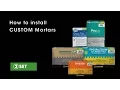 How to Install CUSTOM Polymer-Modified Mortars